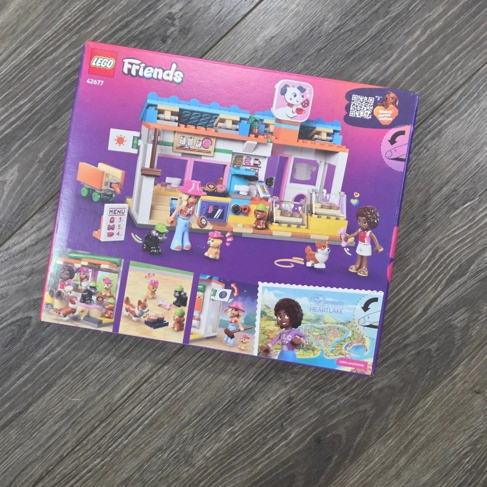 LEGO Friends Dog Treats Bakery 42677 Building Set 218pc Brick Building Toy NEW
